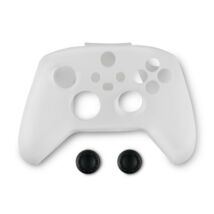 Spartan Gear - Controller Silicon Skin Cover and Thumb Grips White (XBX)