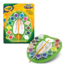 Crayola: Paletta lemosható festékkel és ecsettel - 12 db-os