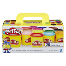 Play-Doh: 20 tégelyes színes gyurma készlet
