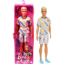 Barbie - Fashionista - Fiú Baba Kockás Felsőben