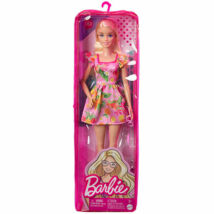 Barbie Fashionistas: Szőke hajú Barbie gyümölcs mintás ruhában