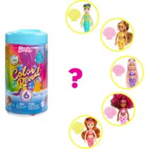 Barbie Color Reveal Chelsea Szivárványsellő baba meglepetés csomag
