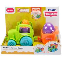 Tomy Toomies: 2 az 1-ben átalakítható traktor - zöld