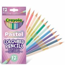 Crayola: Pasztell színes ceruza készlet - 12 db-os