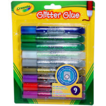 Crayola: Lemosható csillámos ragasztó - 9 db