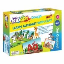 Kid Art: Játékos ABC betűtanulás gyurmázással