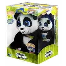 Interaktív plüss panda család - Mami és Baobao