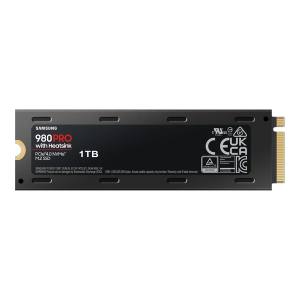 SAMSUNG 980 PRO 1TB SSD PCIe 4.0heatsink - 8