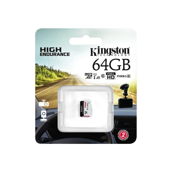 KINGSTON 64GB microSDXC Endurance C10 - 2