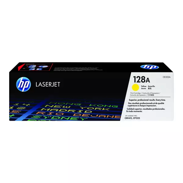 HP CE322A 128A yellow toner 1300old - 5
