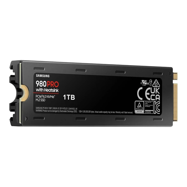 SAMSUNG 980 PRO 1TB SSD PCIe 4.0heatsink - 2