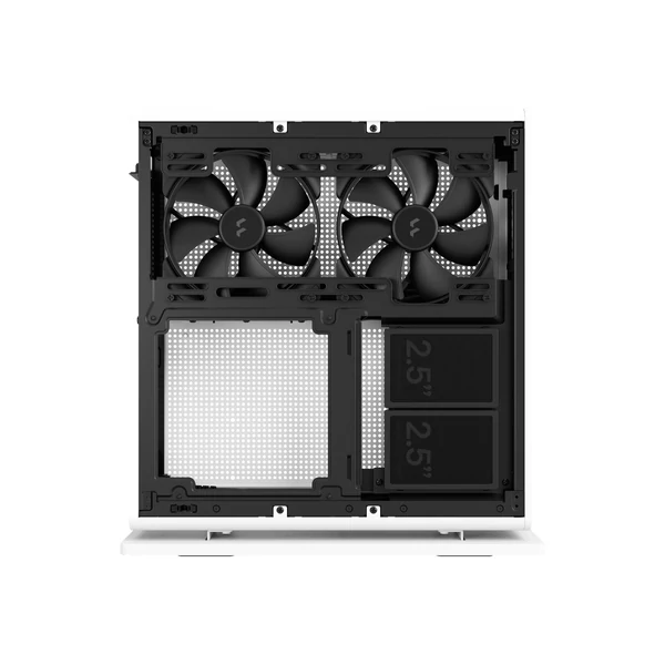 FRACTAL DESIGN Ridge White mITX PCIe4.0 - 6