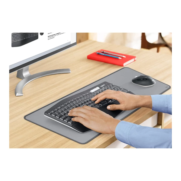 LOGI Desk Mat Studio Series MID GREY - 2