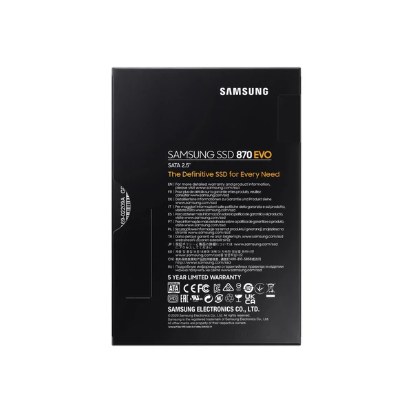 SAMSUNG 870 EVO 1TB SSD SATA 2.5 - 3