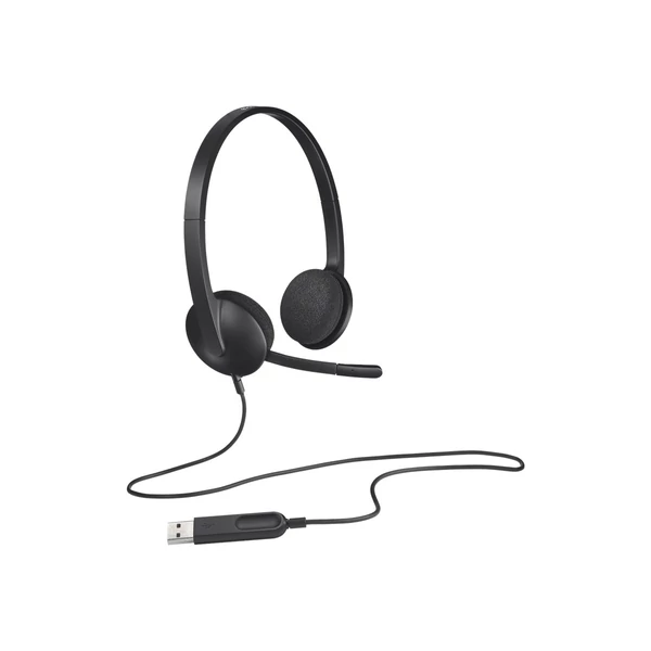 LOGI H340 USB Headset black - 2