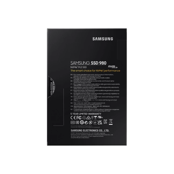 SAMSUNG 980 1TB SSD PCIe 3.0 - 3