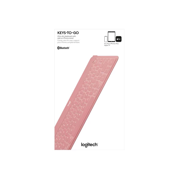 LOGI Keys-To-Go - BLUSH PINK - (UK) - 3