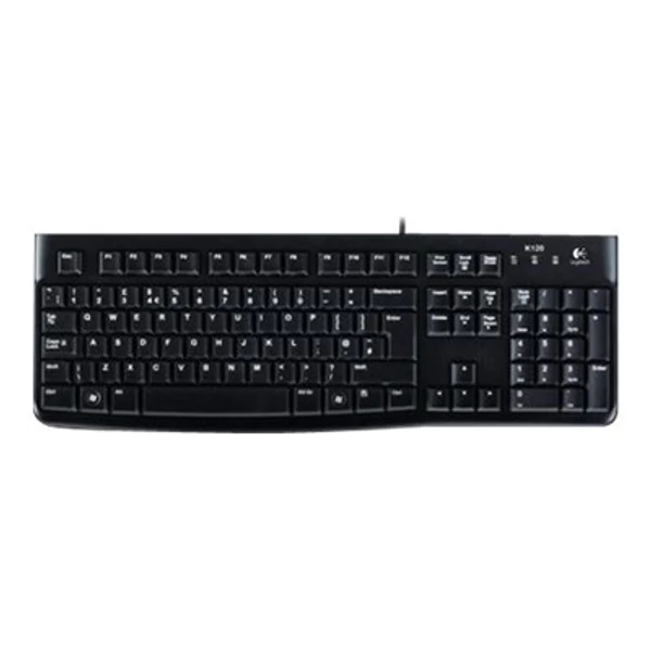 LOGI K120 Corded Keyboard black OEM US