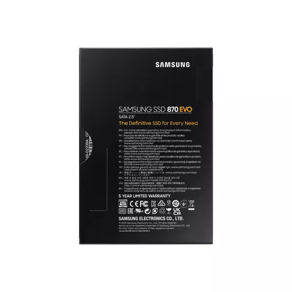SAMSUNG 870 EVO 2TB SSD SATA 2.5 - 3