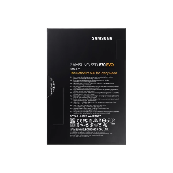 SAMSUNG 870 EVO 500GB SSD SATA 2.5 - 11