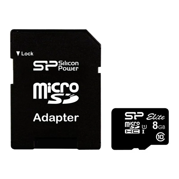 SILICON POWER Elite 8GB microSD