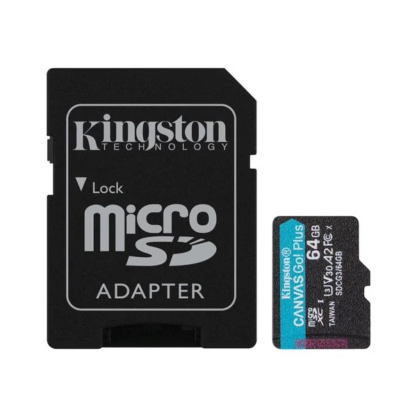 KINGSTON 64GB microSDXC Canvas Go Plus