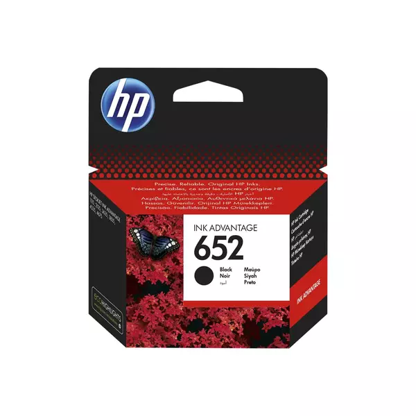 HP 652 Ink Cartridge Black - 11