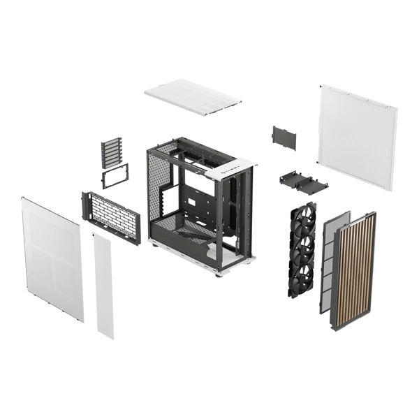 FRACTAL DESIGN North XL Chalk White - 8