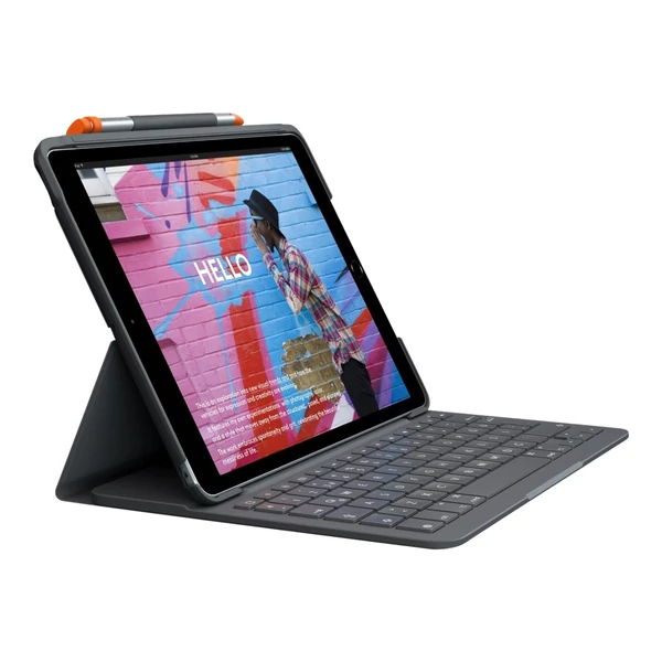 LOGI Folio ipad 7th Graphite (UK) - 12