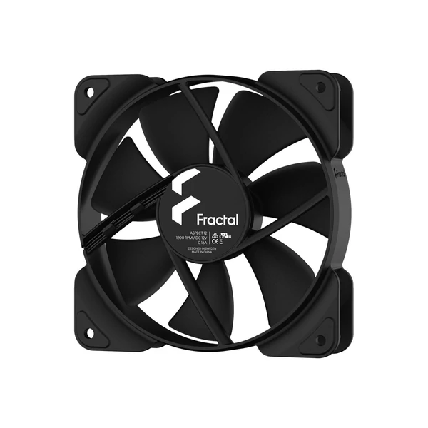 FRACTAL DESIGN Aspect 12 Black - 3