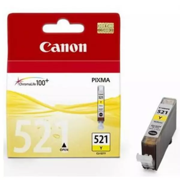 Canon CLI-521 Tintapatron Yellow 9 ml - 2