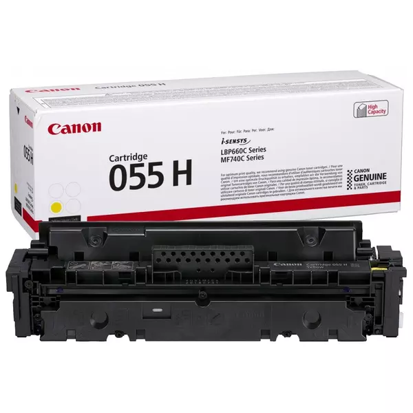 Canon CRG055H Toner Yellow 5.900 oldal kapacitás - 2