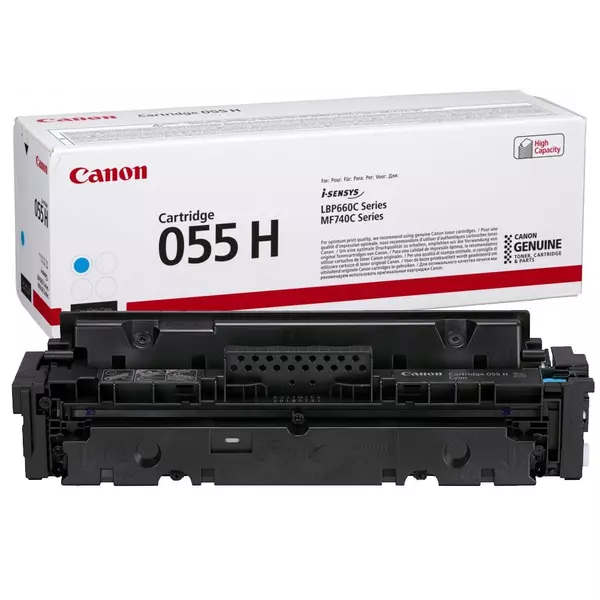 Canon CRG055H Toner Cyan 5.900 oldal kapacitás - 2
