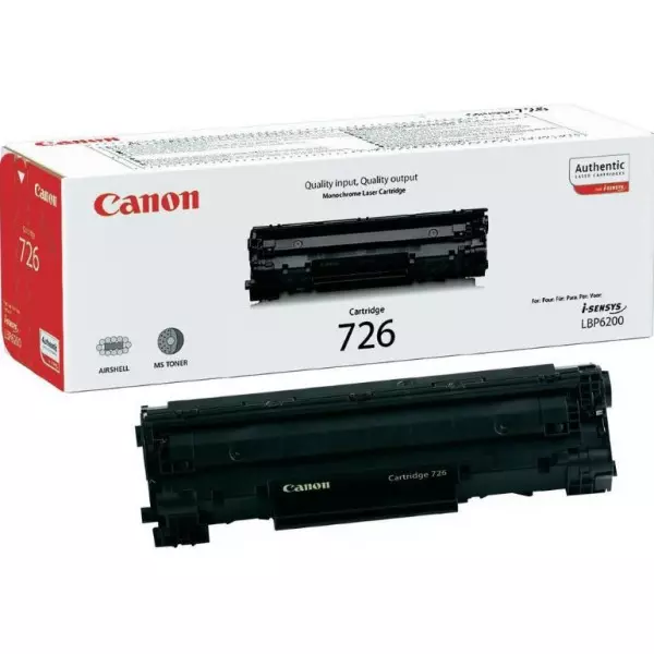 Canon CRG726 Toner Black 2.100 oldal kapacitás - 2
