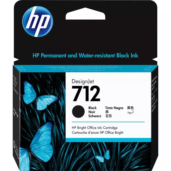 HP 3ED71A Patron Black 80ml No.712 (Eredeti) - 2