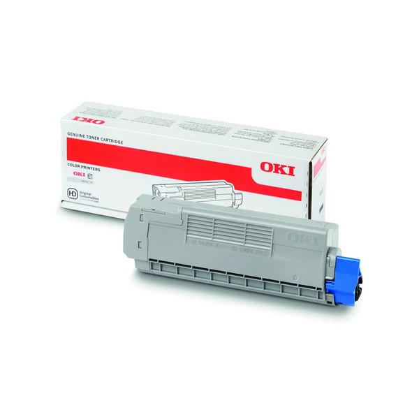 Oki C612 Toner Black 8000 oldalra - 3