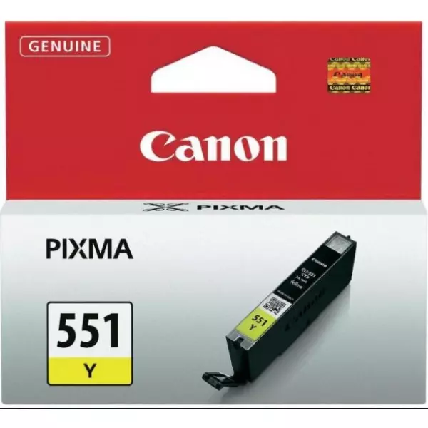 Canon CLI-551 Tintapatron Yellow 7 ml - 2