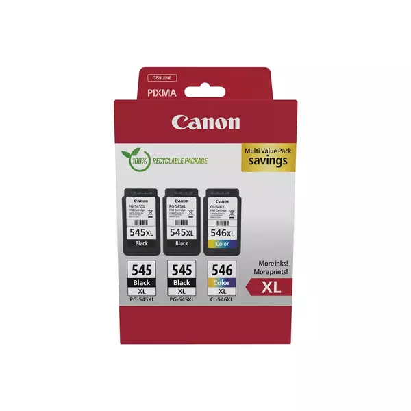 Canon PG-545XLx2 (2x15 ml) + CL-561XL (1x13 ml) Multipack - 2