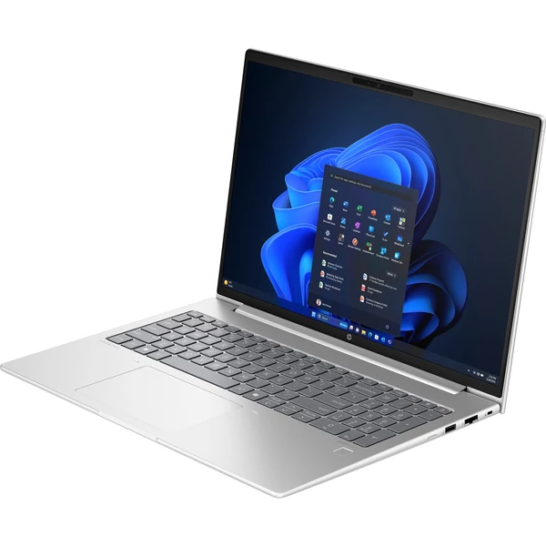 HP460G11, 16.0 WUXGA UWVA 300Nits, Intel Core U5 125U, 8GB, 512GB PCIe SSD, IntelR Graphics 4C, Silver , WIN11PRO, háttérvilágításos billentyűzet,újjlenyomat olvasó, 3 év garancia; 9C084EA - 4