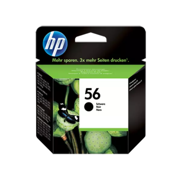 HP C6656AE Tintapatron Black 520 oldal kapacitás No.56 - 2
