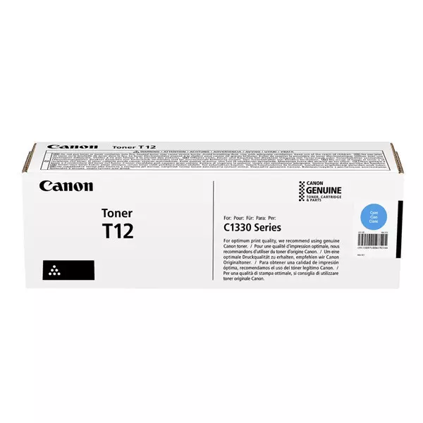 Canon T12 Toner Cyan 5.300 oldal kapacitás - 2