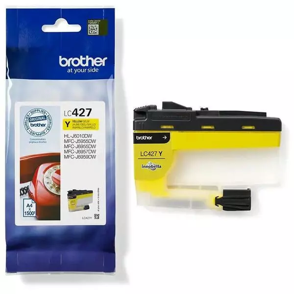 Brother LC427Y tintapatron - 2
