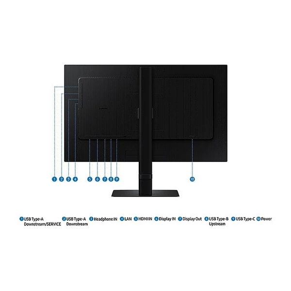 SAMSUNG 32" LS32D600UAUXEN QHD IPS 16:9 5ms monitor - 4