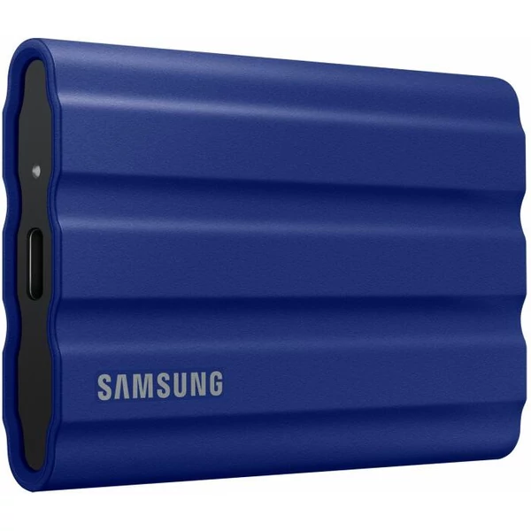 SAMSUNG SSD Külső, 1TB, T7 Shield, Kék, USB 3.2 - 3