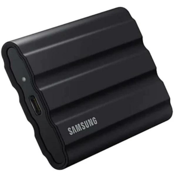 SAMSUNG SSD Külső, 1TB, T7 Shield, Fekete, USB 3.2 - 3