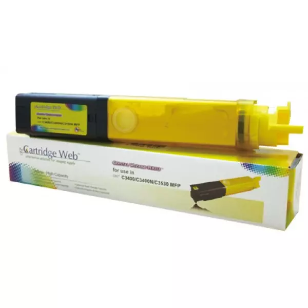 Utángyártott OKI C3300 Toner Yellow 2.500 oldal kapacitás CartridgeWeb - 2