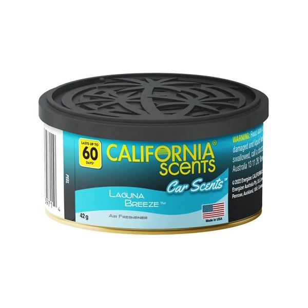 Autóillatosító konzerv, 42 g, CALIFORNIA SCENTS "Laguna Breeze"