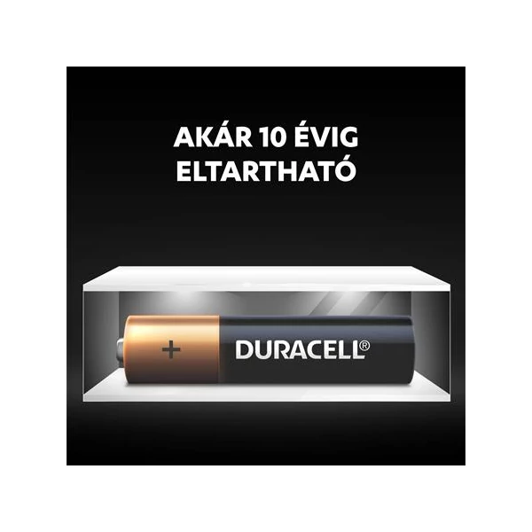 Elem, AAA mikro, 4 db, DURACELL "Basic" - 5