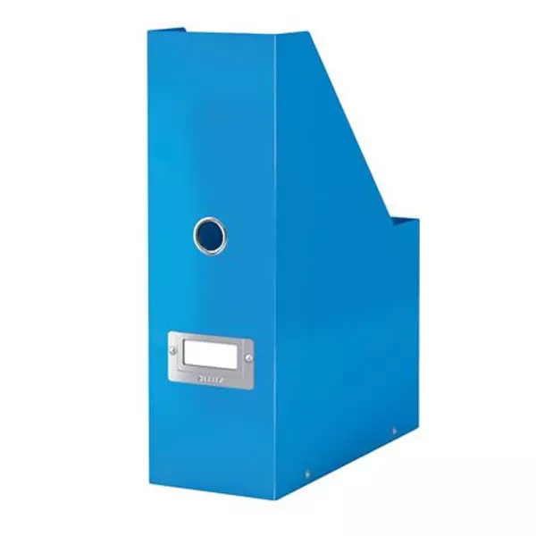 Iratpapucs, PP/karton, 95 mm, LEITZ "Click&Store", kék - 4
