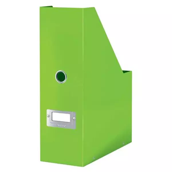 Iratpapucs, PP/karton, 95 mm, LEITZ "Click&Store", zöld - 4